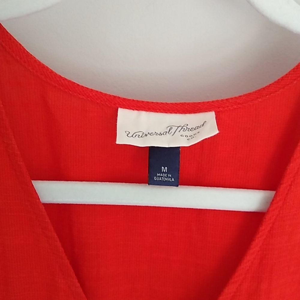 Universal Thread Red Wrap Dress - image 6